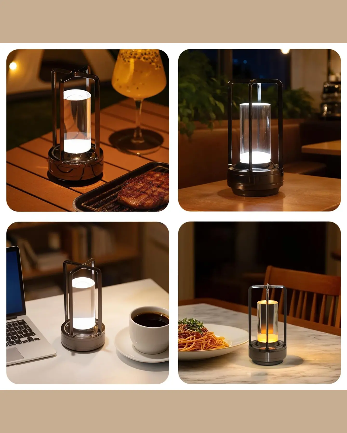 Cordless Touch Table Lamp, view 3