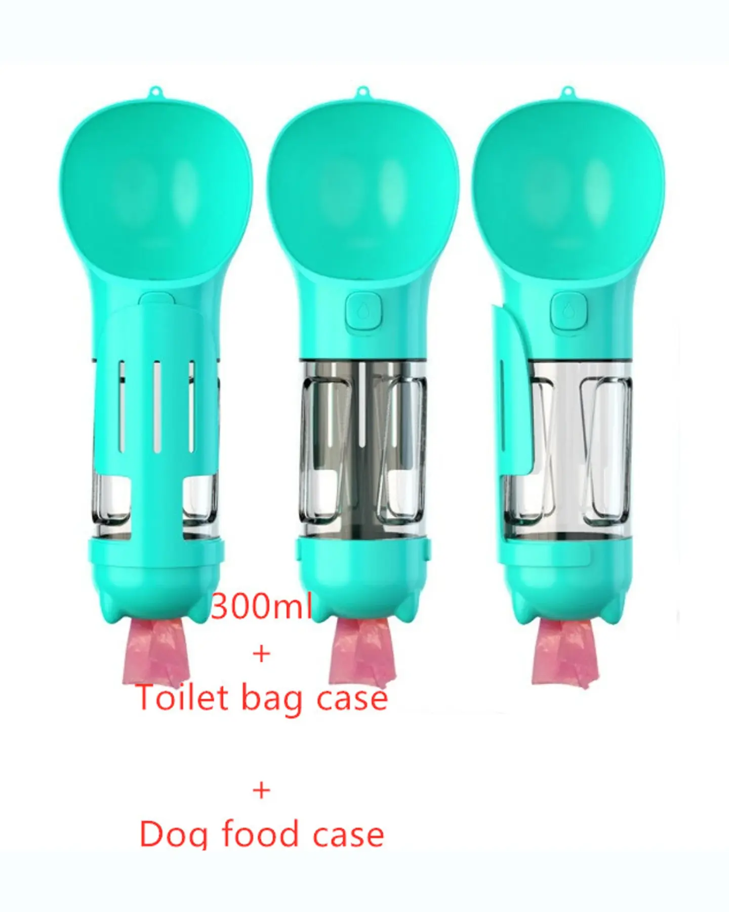 3-in-1 Dog Travel Bottle, view 3
