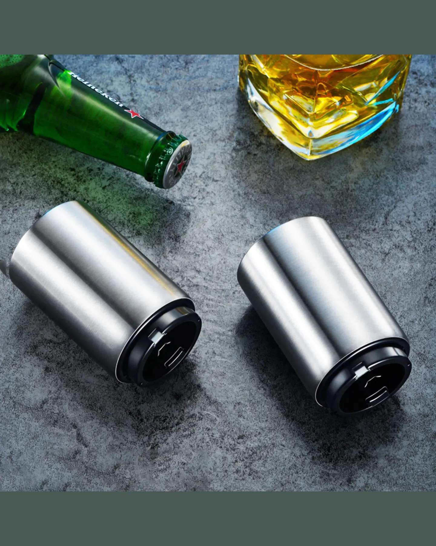 Push-Down Bottle Opener