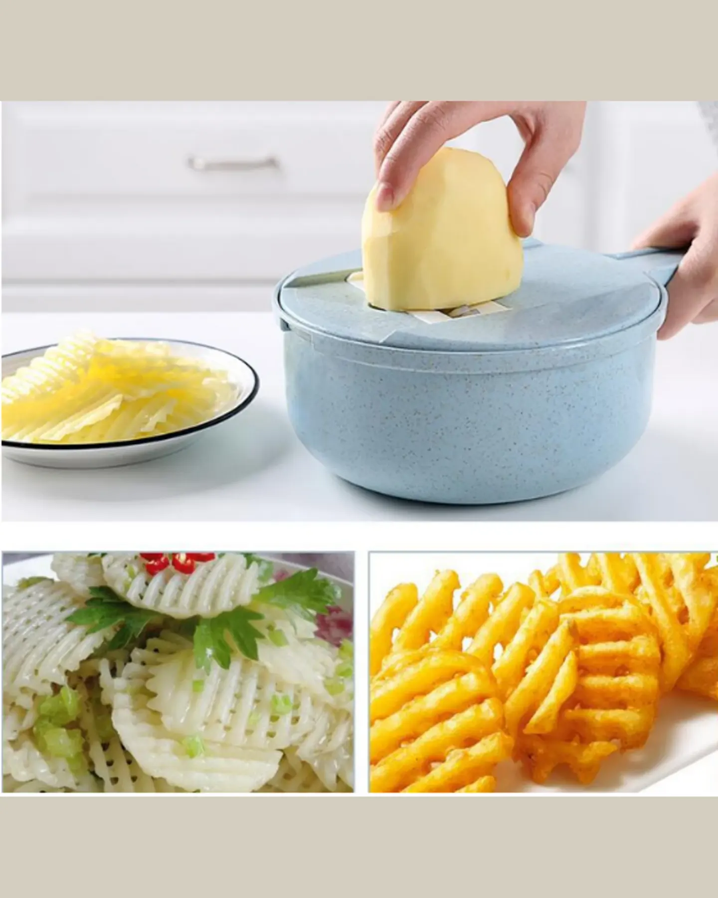 8-in-1 Mandoline Slicer, view 3