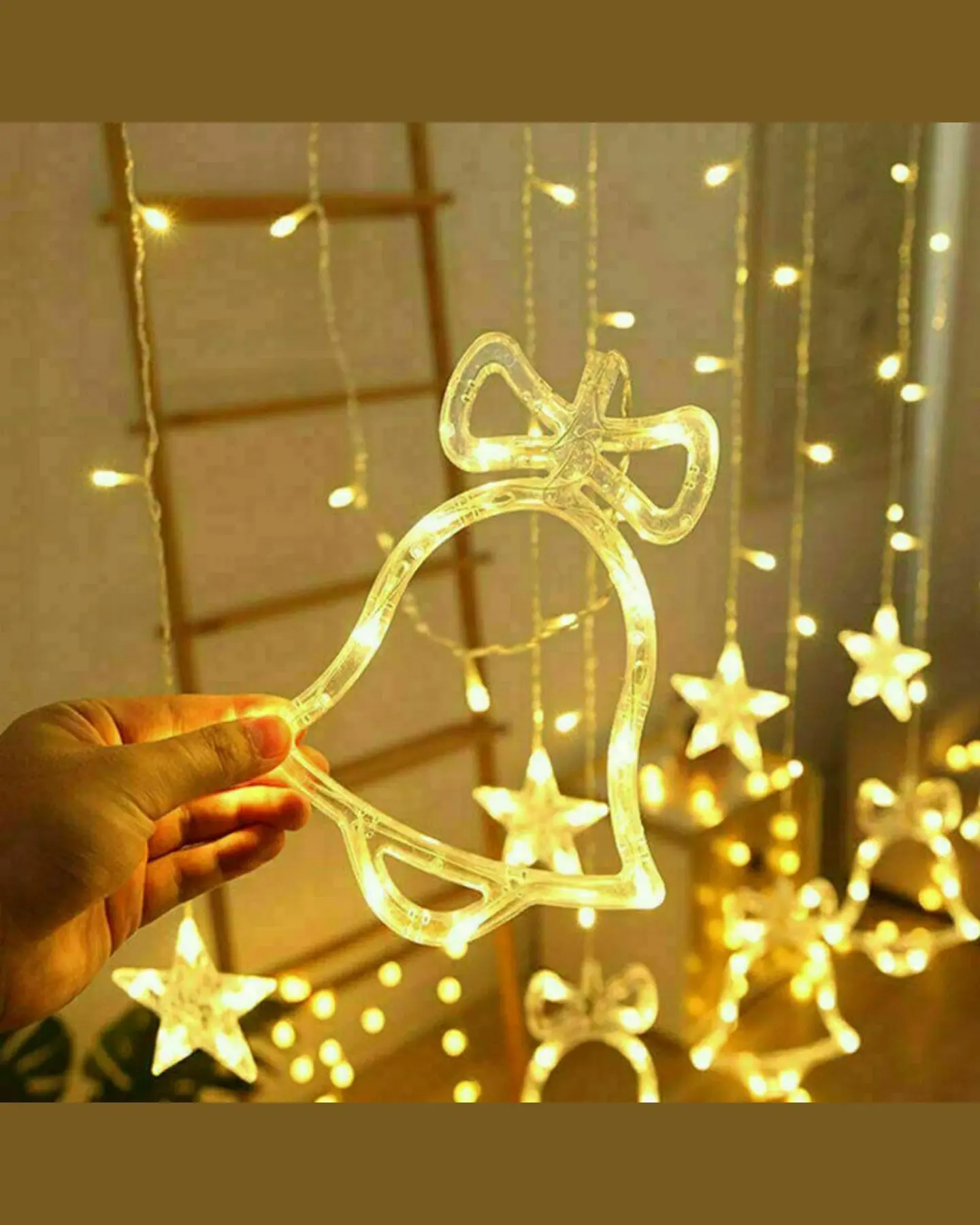 Window Curtain Fairy Lights
