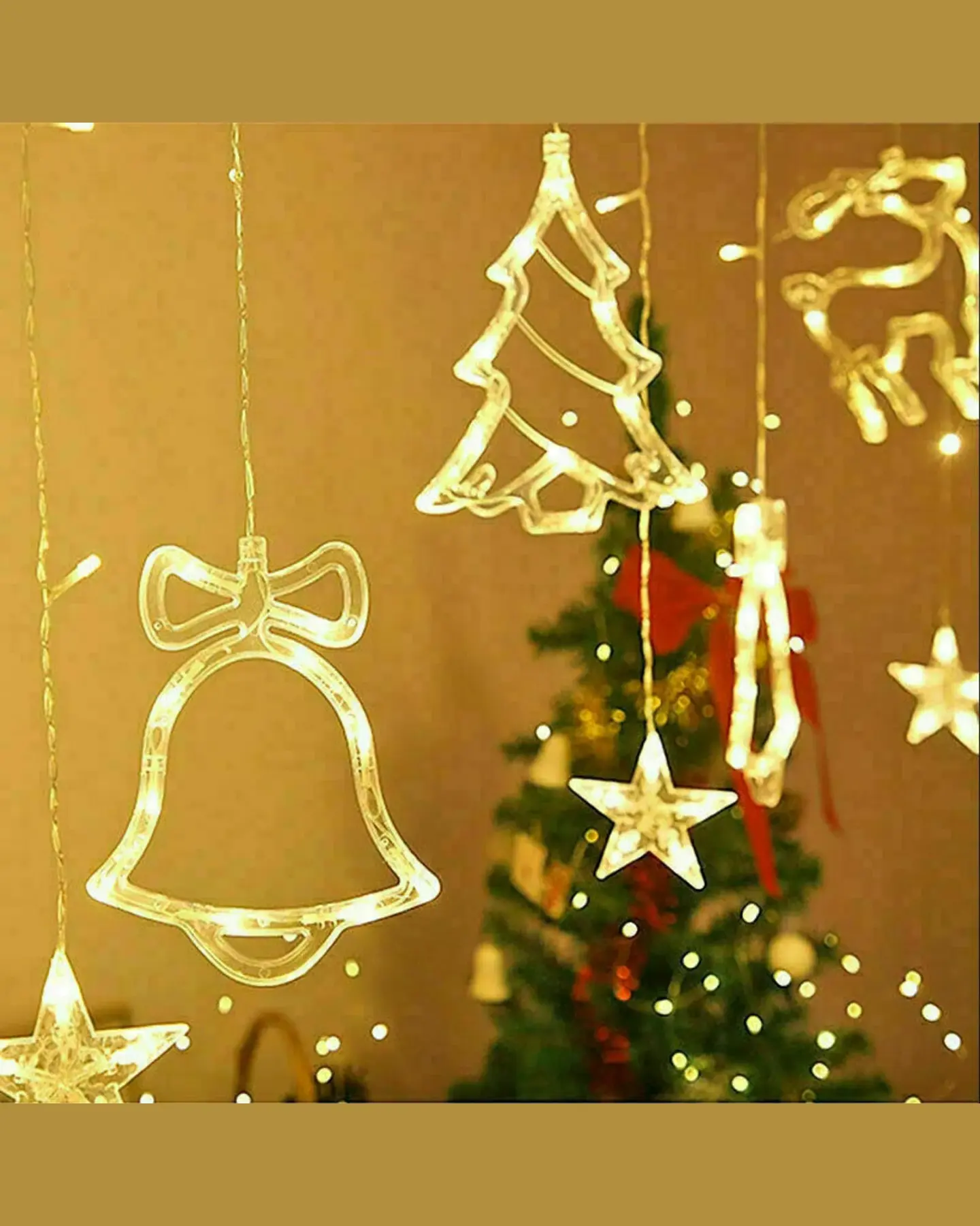 Window Curtain Fairy Lights, view 3