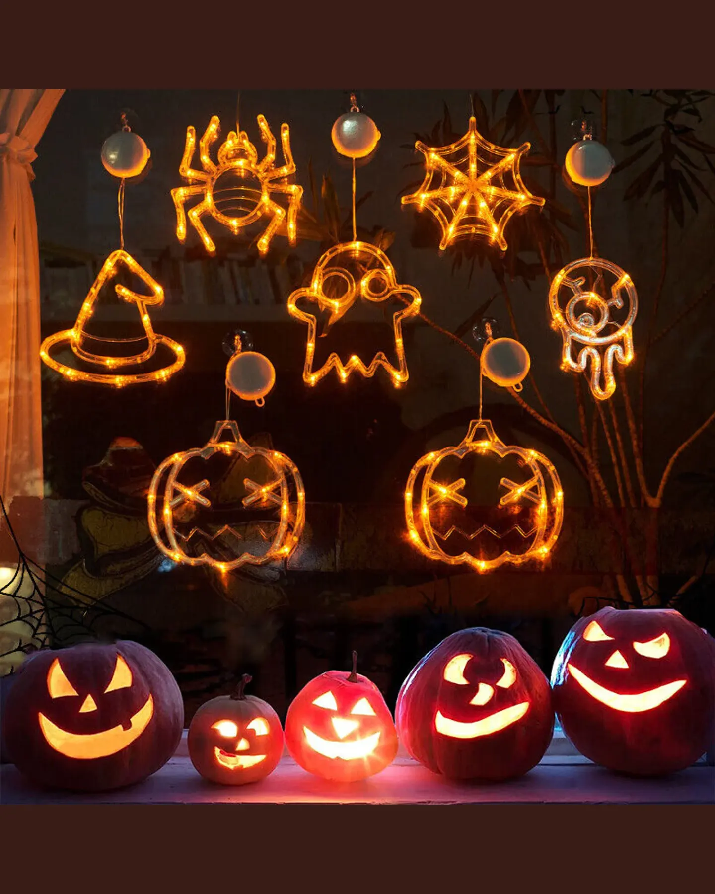 Halloween Window Lights, view 2