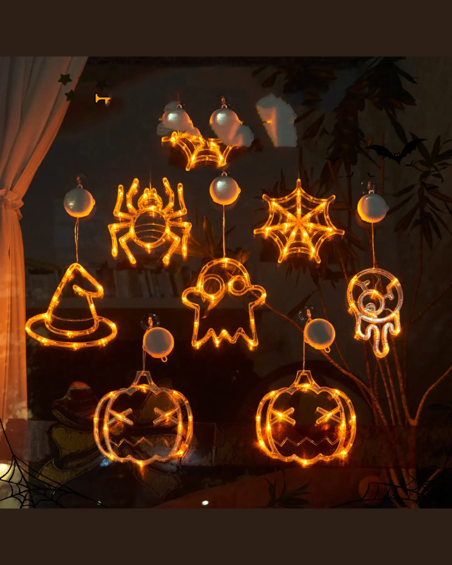 Halloween Window Lights, view 3