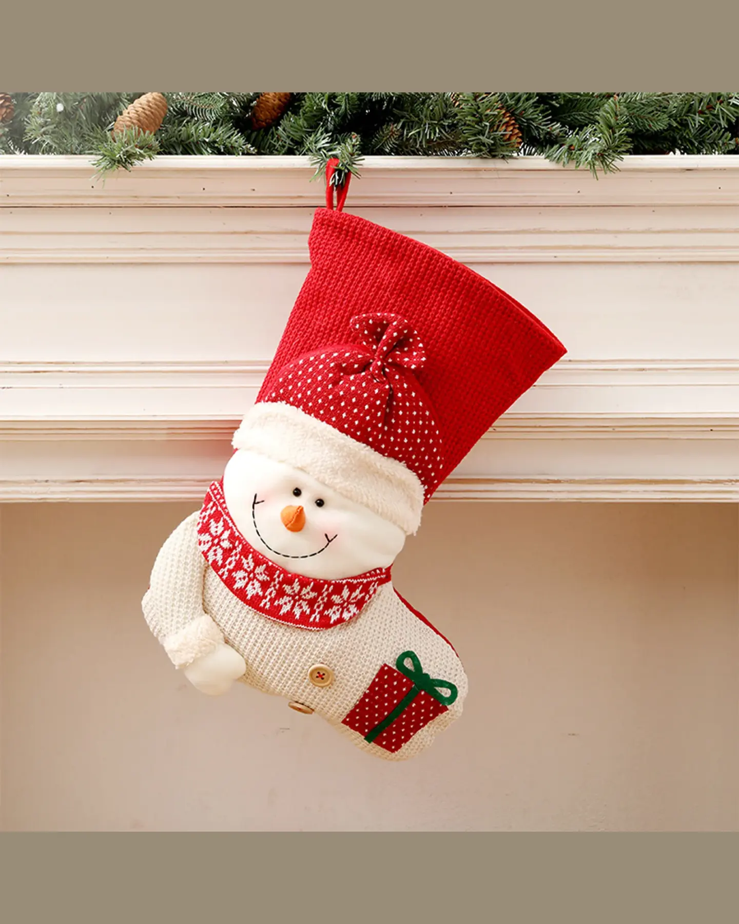 Knit Christmas Stocking, view 2