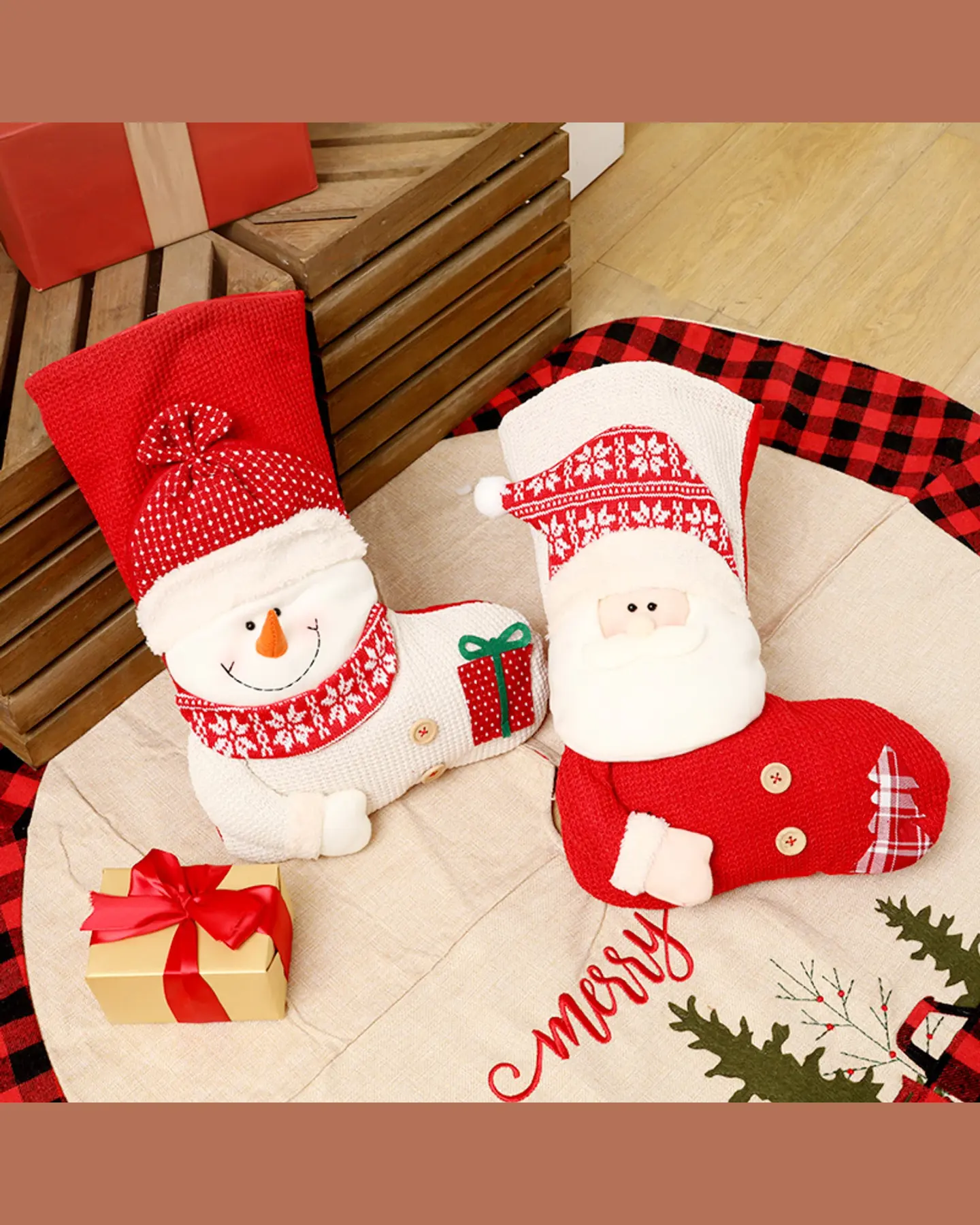 Knit Christmas Stocking, view 5