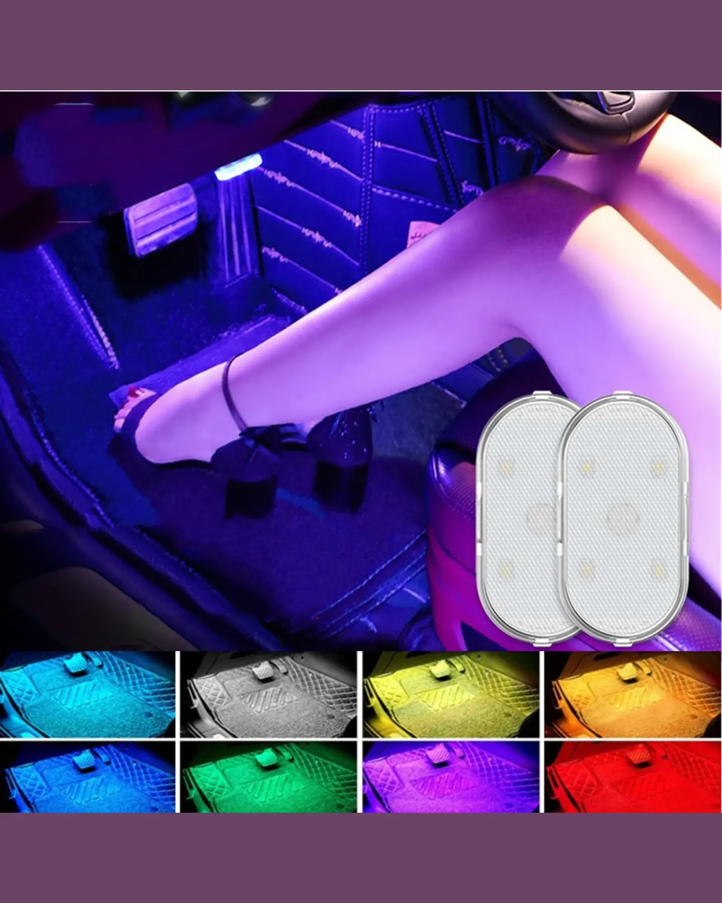 Touch LED Car Interior Lights