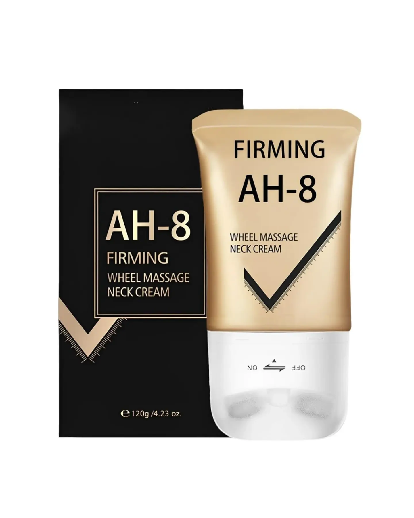 Firming Neck Cream with Double Massage Roller, 120 g, view 4