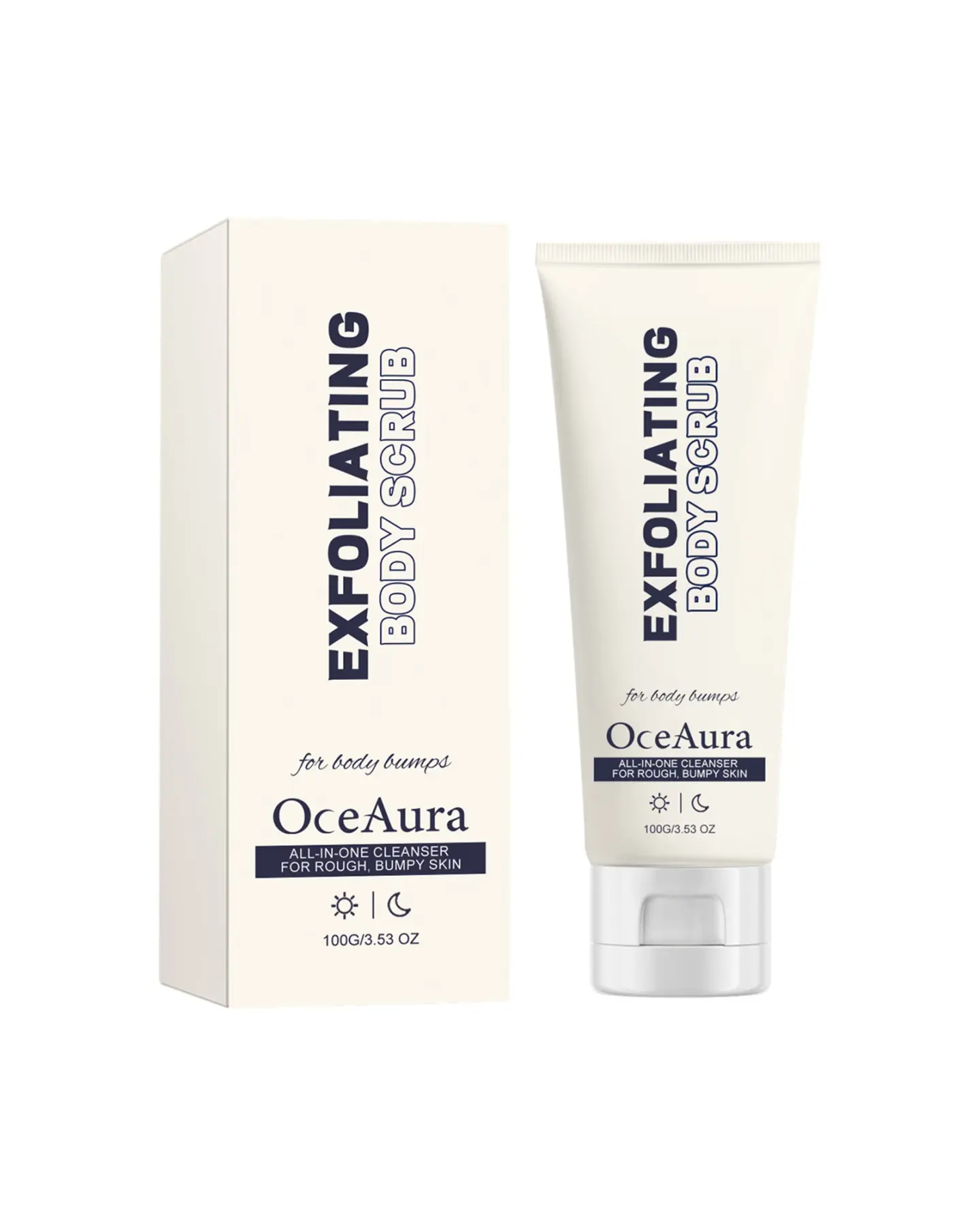 Smoothing Exfoliating Body Scrub with AHA and Squalane, 100 g
