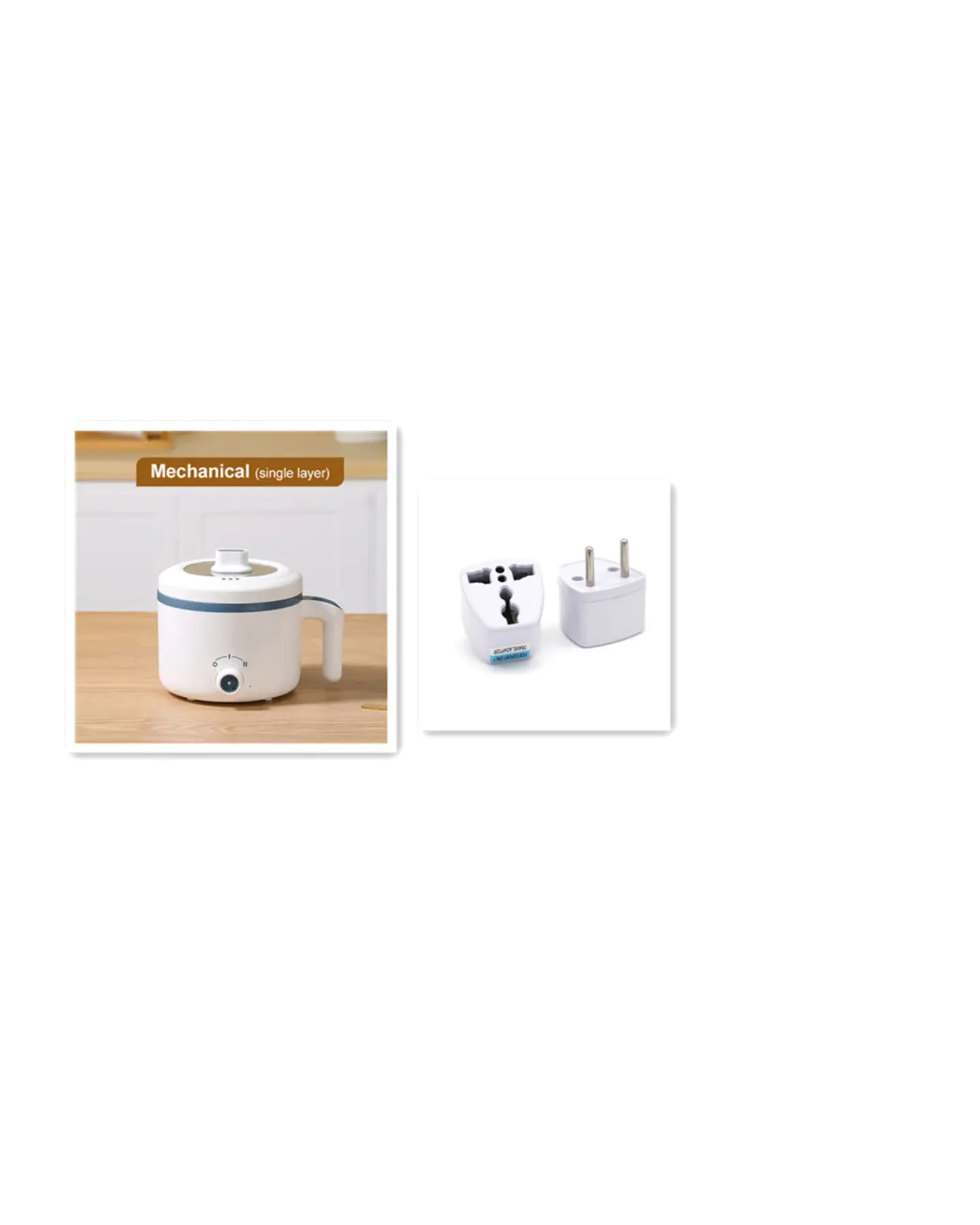 Mini Rice Cooker with Ceramic Pot and Steamer, Small 1-2 Person, view 10