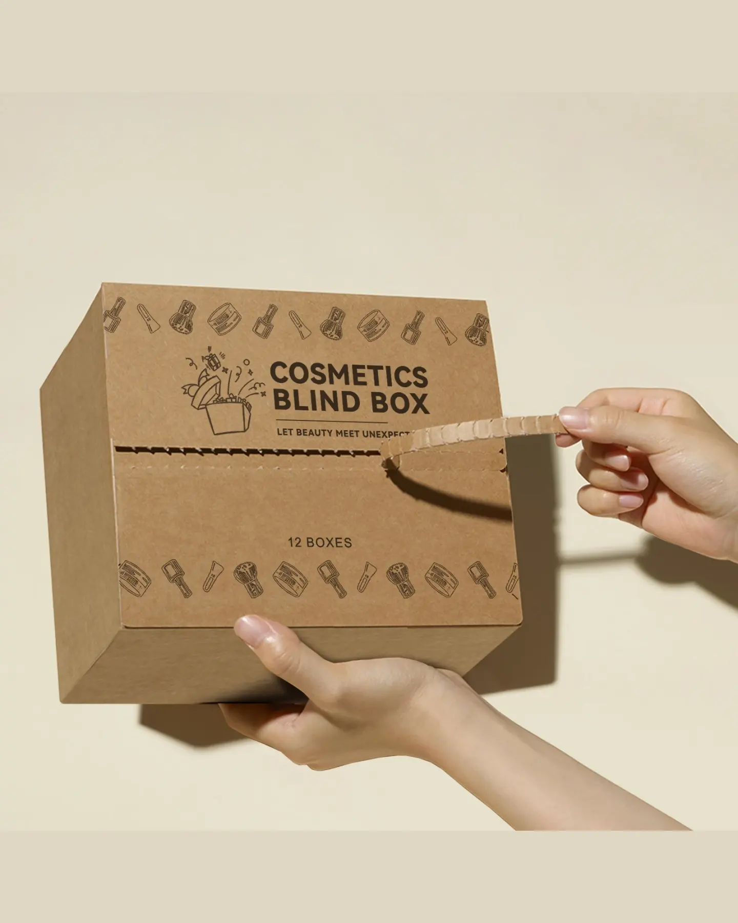 Makeup Surprise Blind Box, 12 Mystery Beauty Boxes